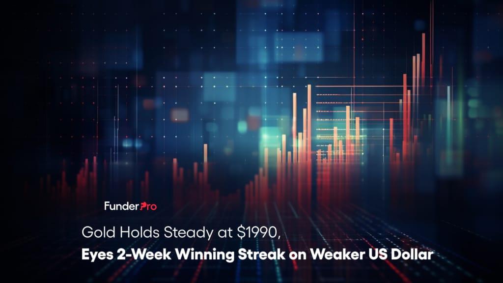 Gold Eyes 2-Week Winning Streak on Weaker US Dollar
