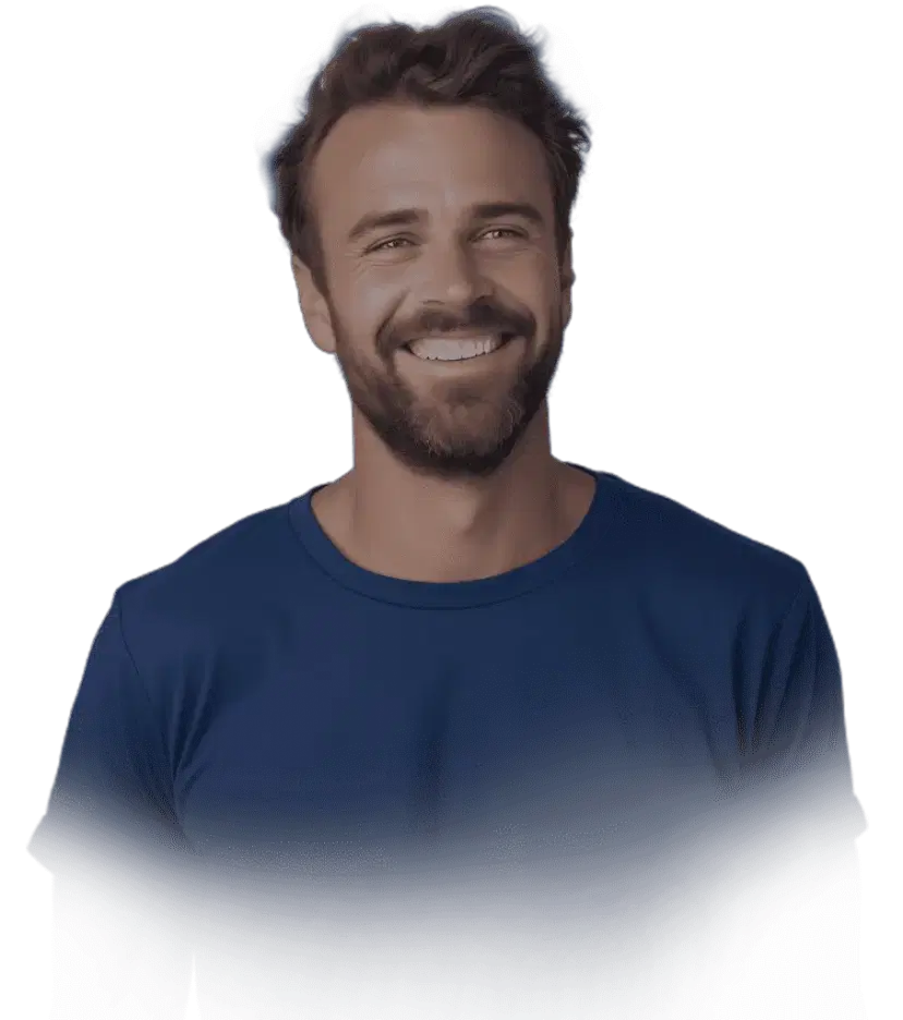 Man smiling