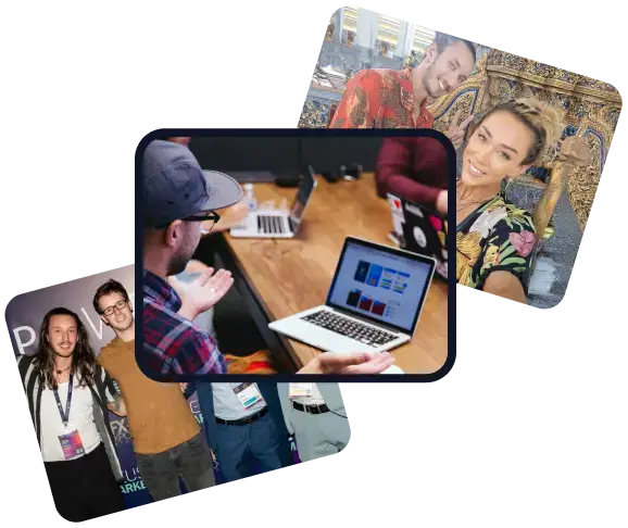 FunderPro team working remotely